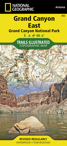 Grand Canyon Map | grand canyon east 
