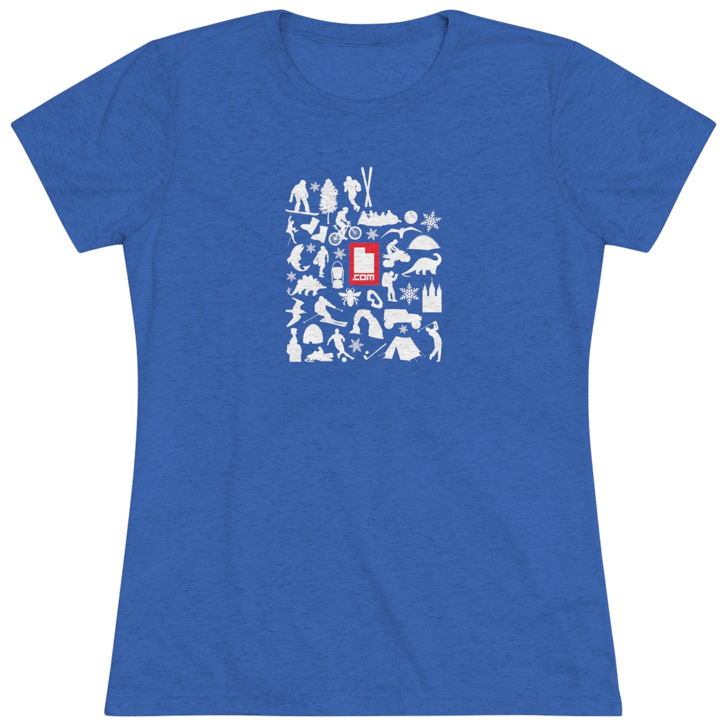 Women's "Utah Shape" T-Shirt - Utah.com