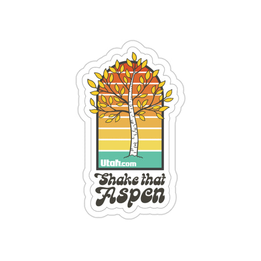 “Shake That Aspen” Sticker