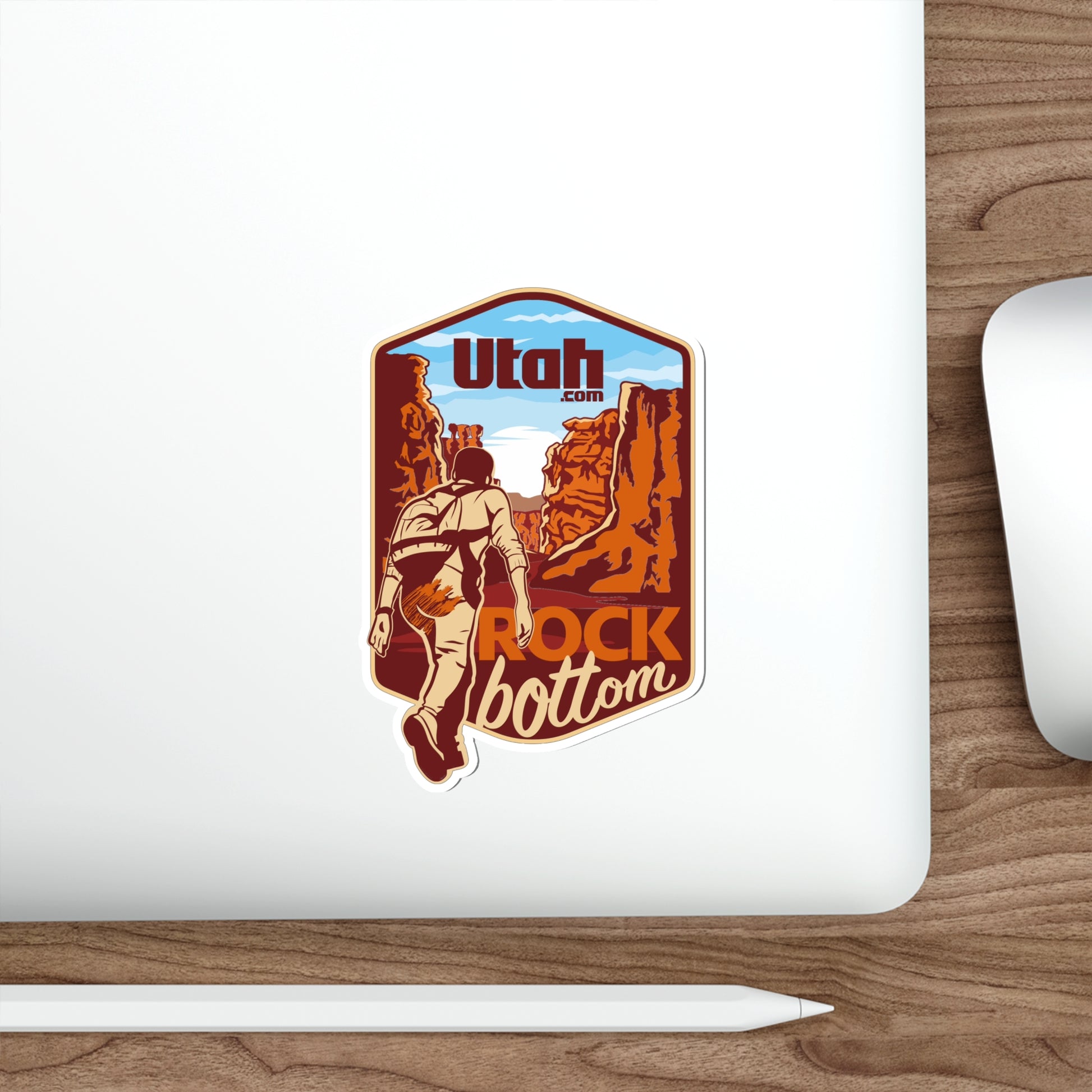 Utah Hiking Sticker