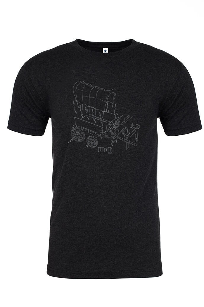 Men's "Covered Wagon" T-shirt - Utah.com