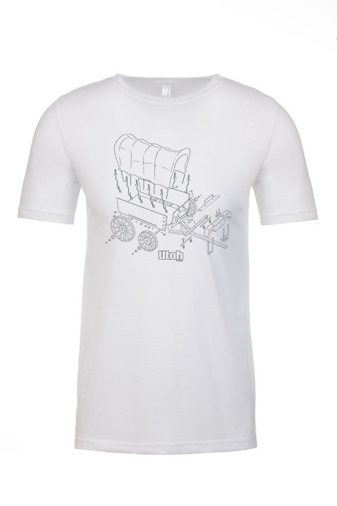 Men's "Covered Wagon" T-shirt - Utah.com