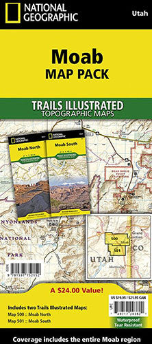 Moab Trail Map Pack Bundle (Biking & Jeeping Trails) | Utah.com Merchandise