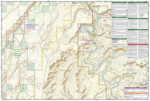 Maze District Trail Map | Utah.com Merchandise