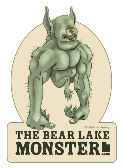 Men's "Bear Lake Monster" T-Shirt | Utah.com Merchandise