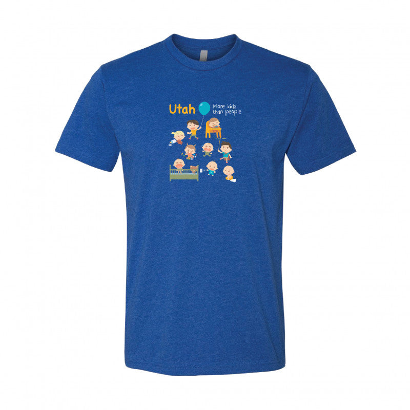 Men's " Lots O' Kids" T-Shirt - Utah.com