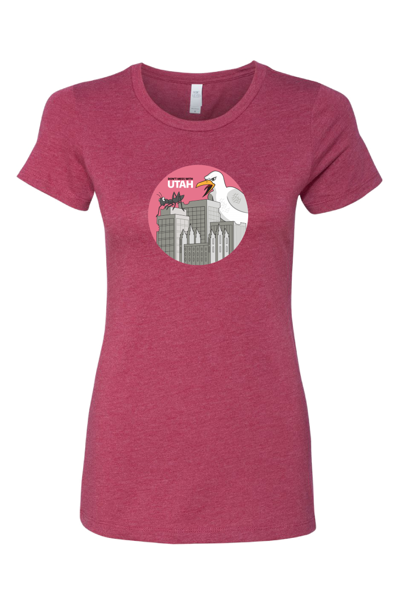 Women's "Don't Mess With Utah" T-Shirt | Utah.com Merchandise